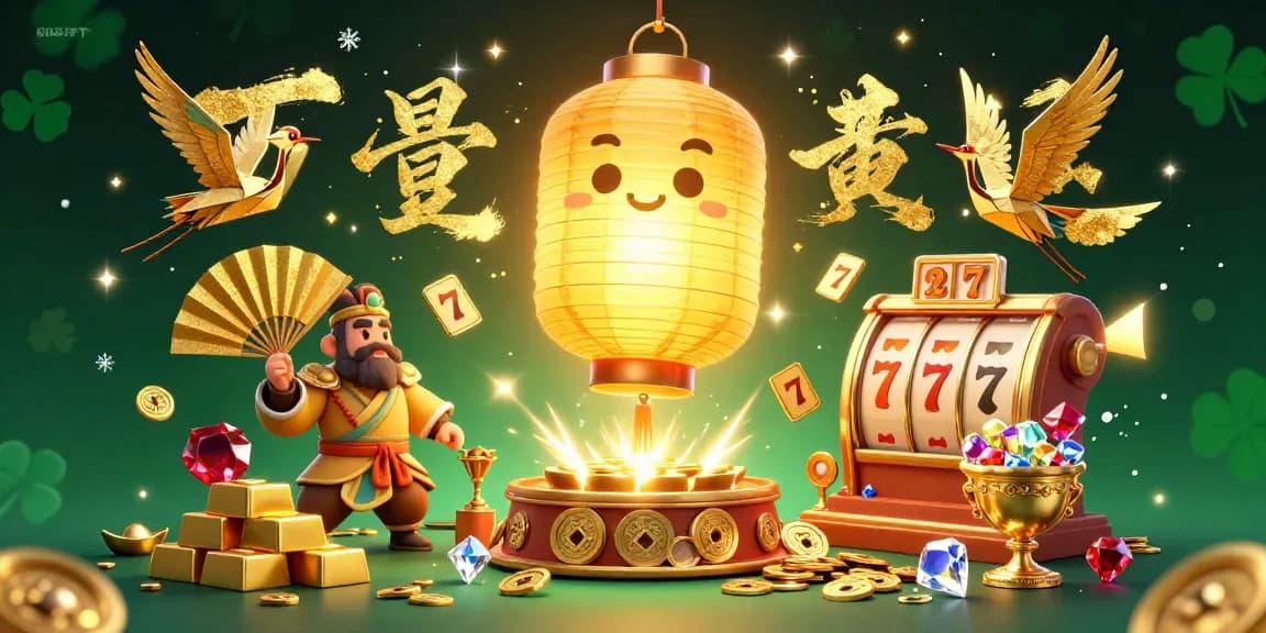 Experience electrifying wins in SHBET's vibrant casino atmosphere with a magical lantern spirit and dynamic game elements.