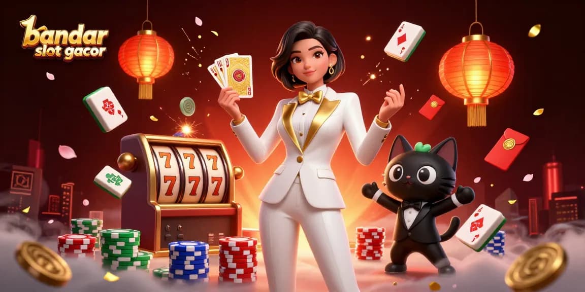 Watch as the bandar slot gacor unleashes captivating winnings alongside shimmering slot reels and rich visuals.