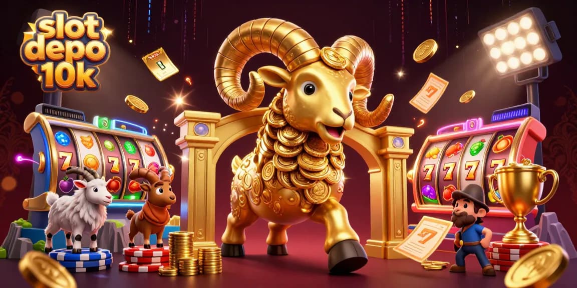 Experience thrilling spins in slot depo 10k with golden ram and lucky symbols targeting big wins.