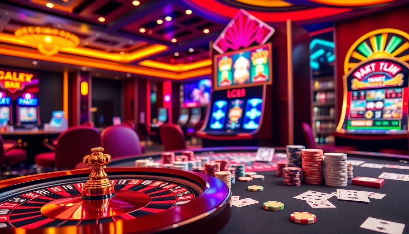 Experience the thrill of LC88 with exciting casino games and vibrant visuals.