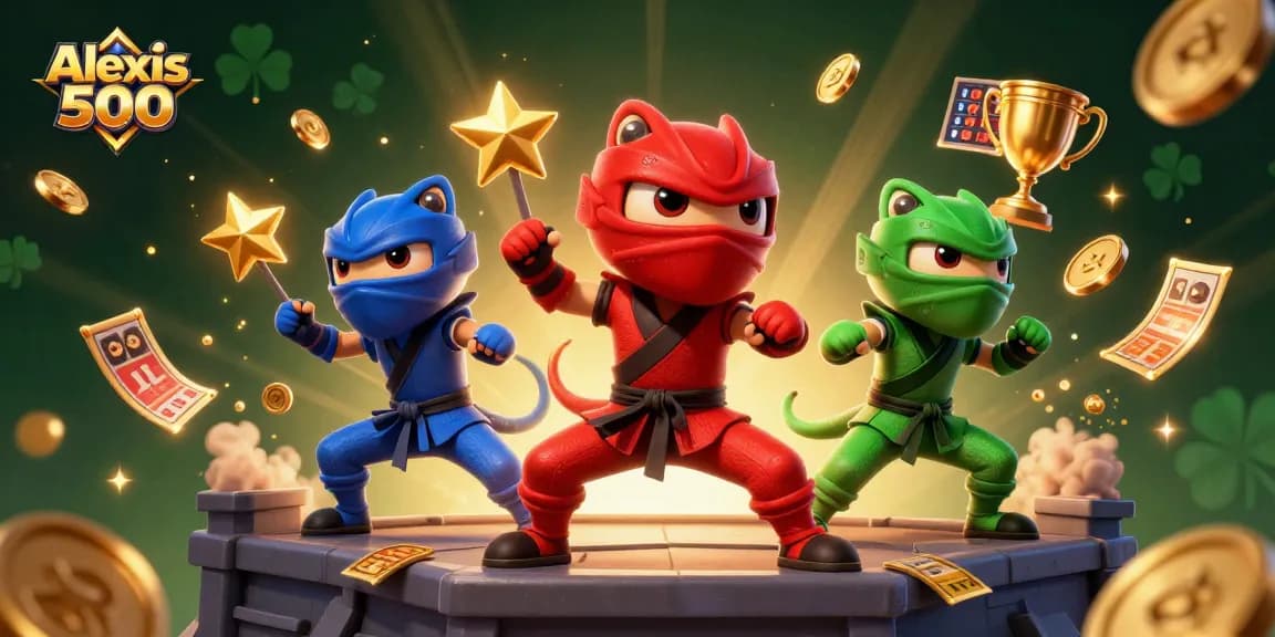 Experience thrilling wins with the alexis 500 slots and ninja chameleon team in action!