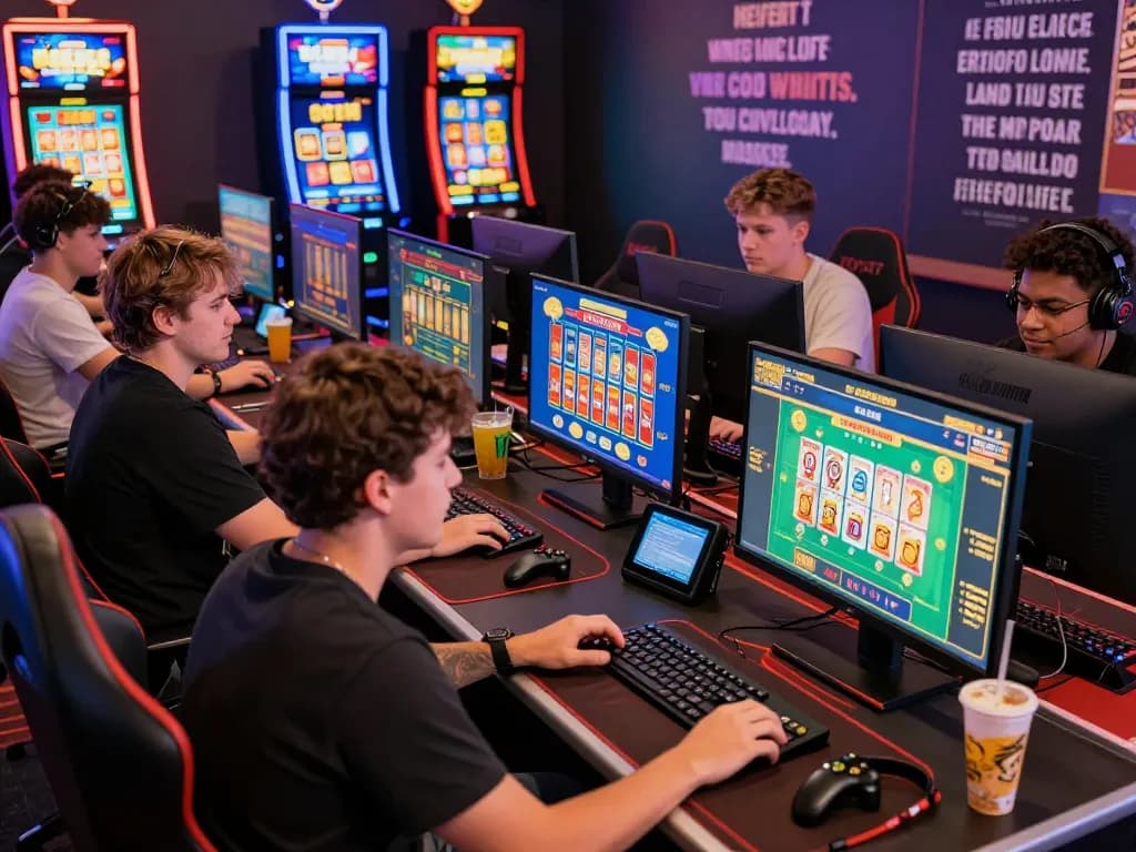 link vào sunwin online gaming experience with engaged players at vibrant casino setups