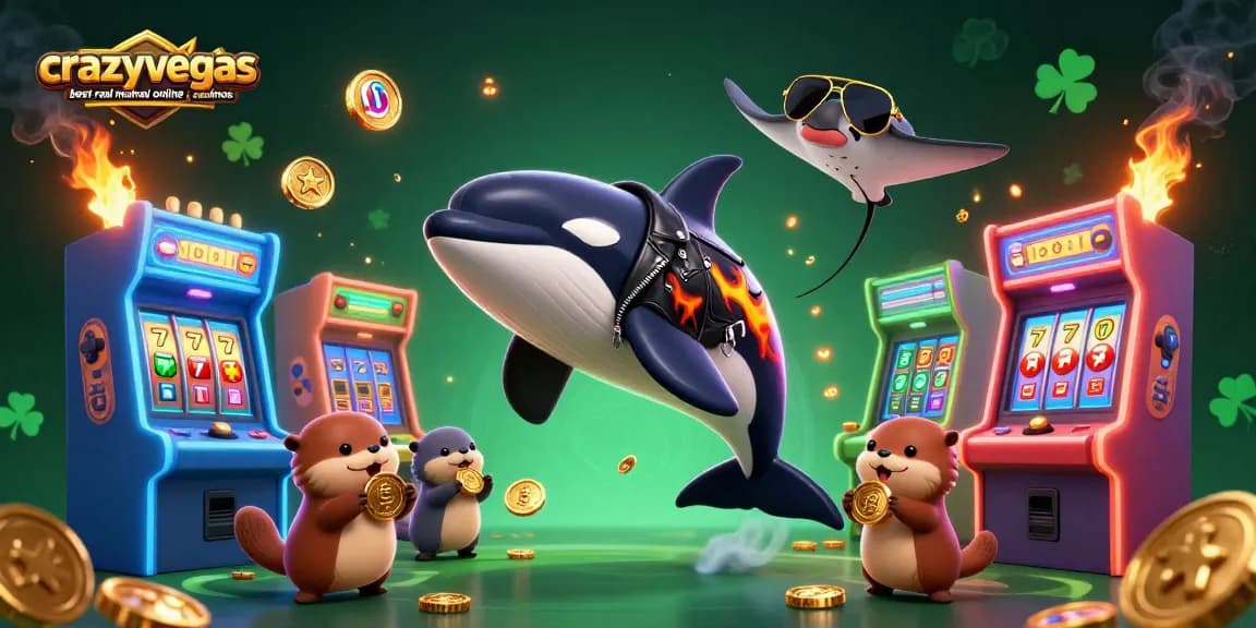 Experience the thrill of crazyvegas best real money online casinos with colorful characters and gaming elements.