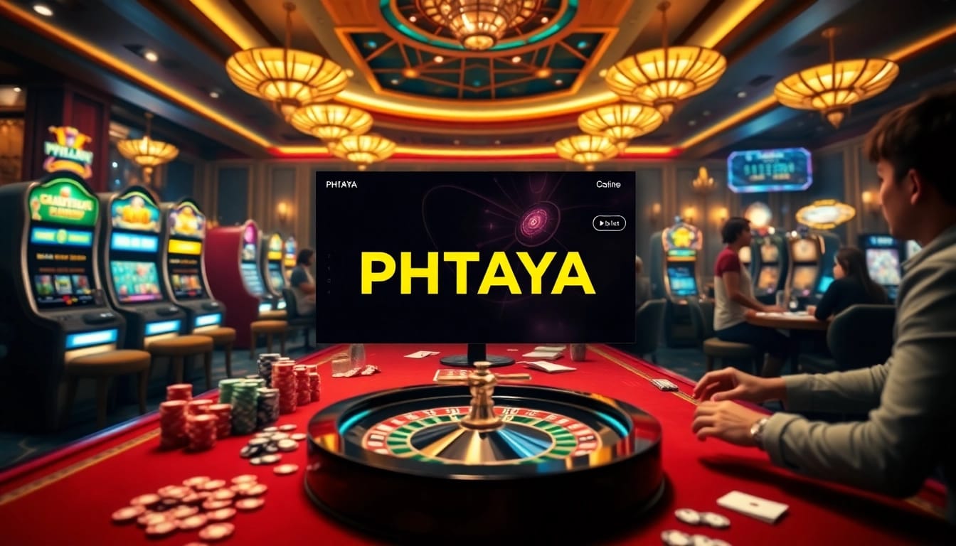 Experience thrilling gaming at https://phtayab.com/ with dynamic casino tables and vibrant slot machines.