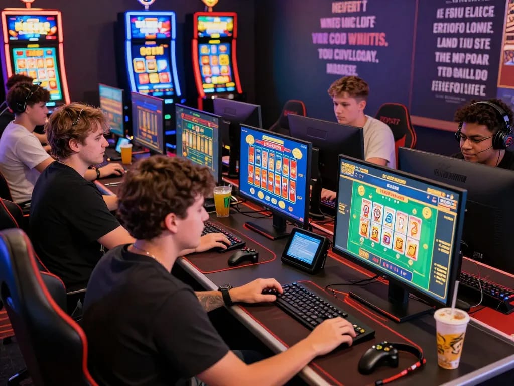 link vào sunwin online gaming experience with engaged players at vibrant casino setups