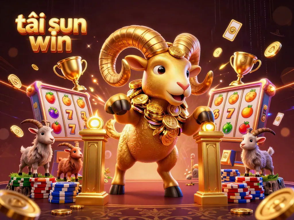 Experience the thrill of tải sun win as you engage with dynamic gaming elements in this rich casino illustration.