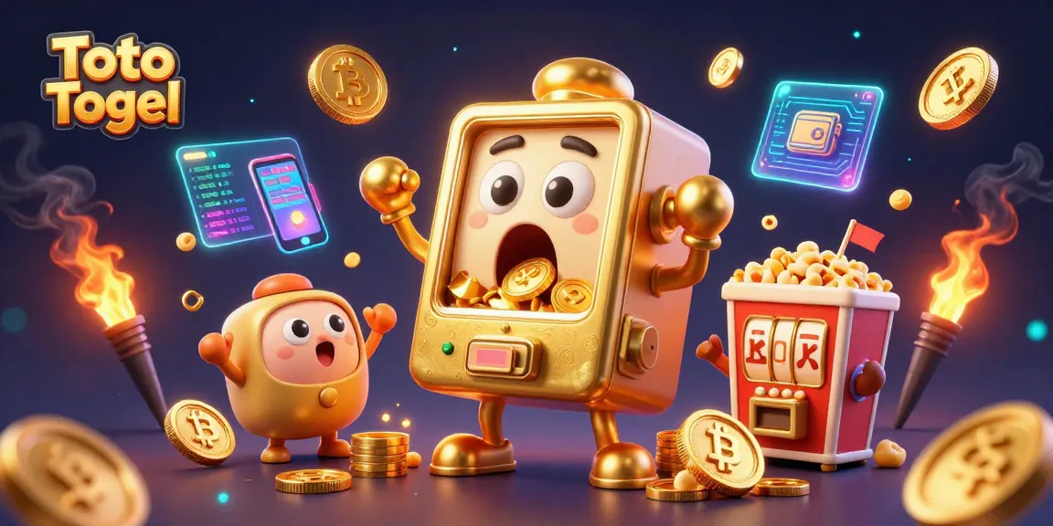 Toto Togel memicu mesin slot emas yang terkejut dengan koin berhamburan, penuh energi yang menakjubkan