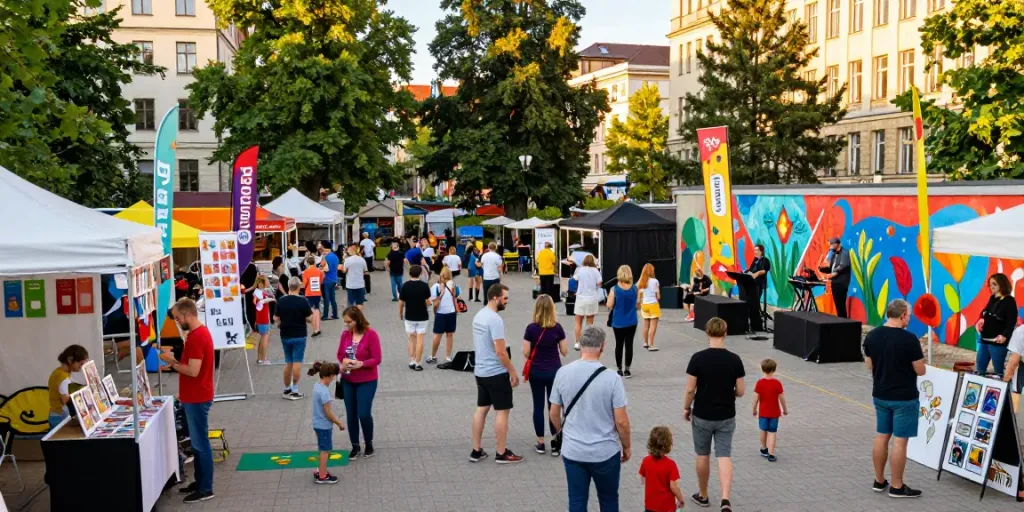 Join the excitement at local festivals, see the full guide for events!