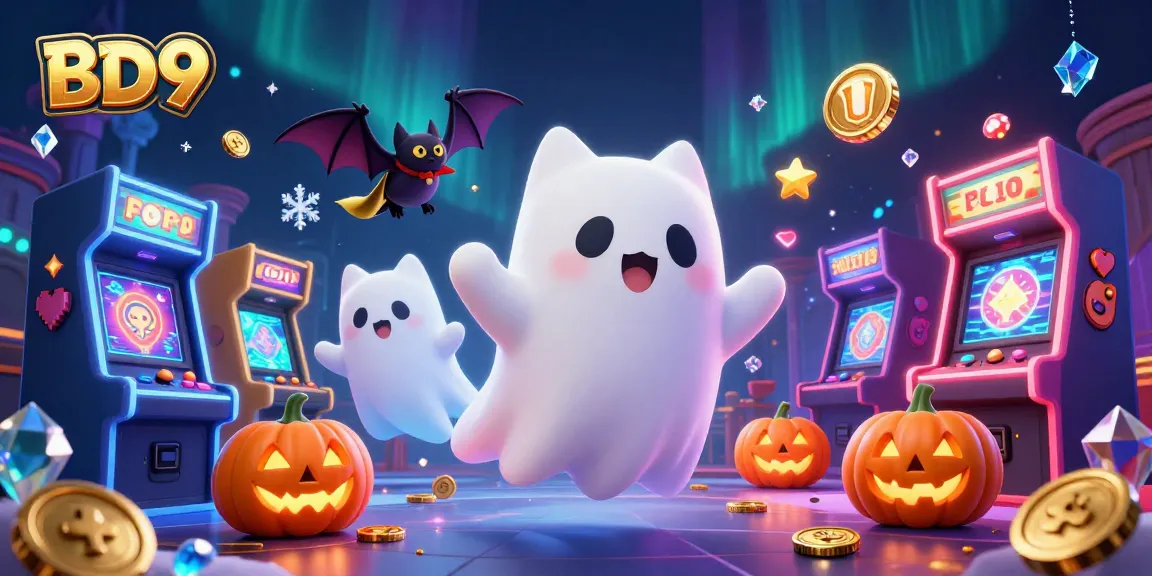 Experience thrilling gaming adventures on BD9 with enchanting characters and vibrant casino elements.