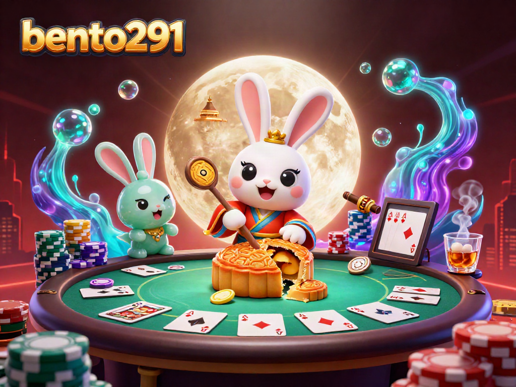 Experience thrilling poker action with bento291 in this lively casino scene filled with excitement.