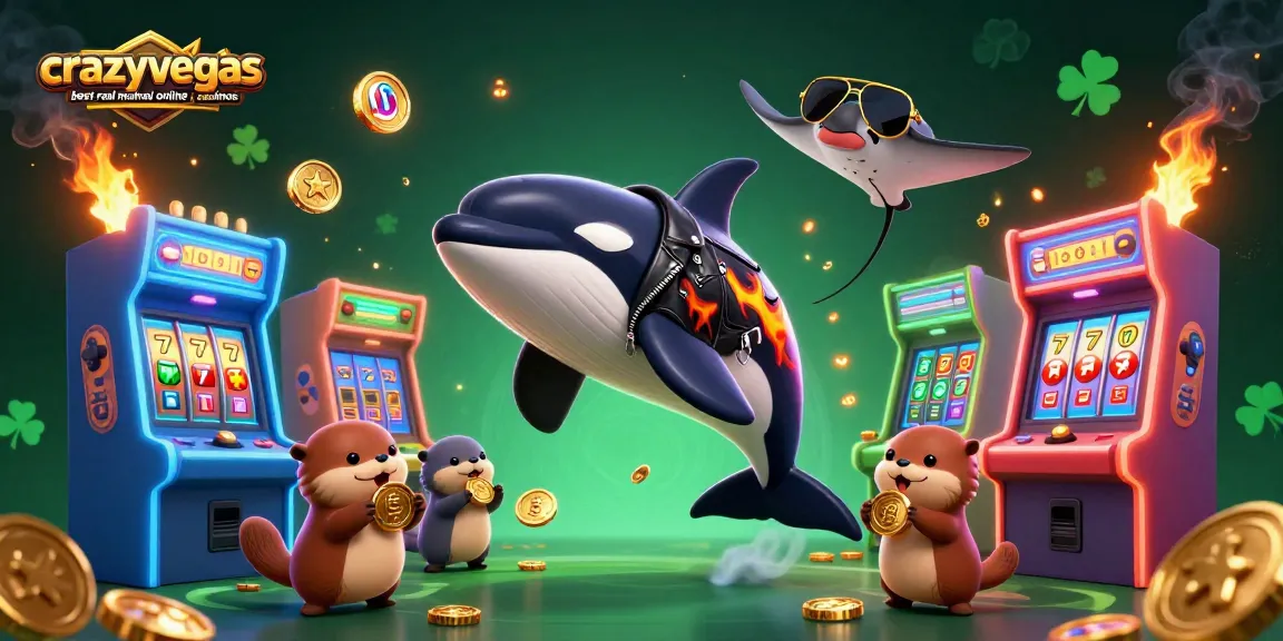Experience the thrill of crazyvegas best real money online casinos with colorful characters and gaming elements.