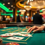 Experience the excitement of a Blackjack Casino with vibrant gaming elements and a luxurious atmosphere.