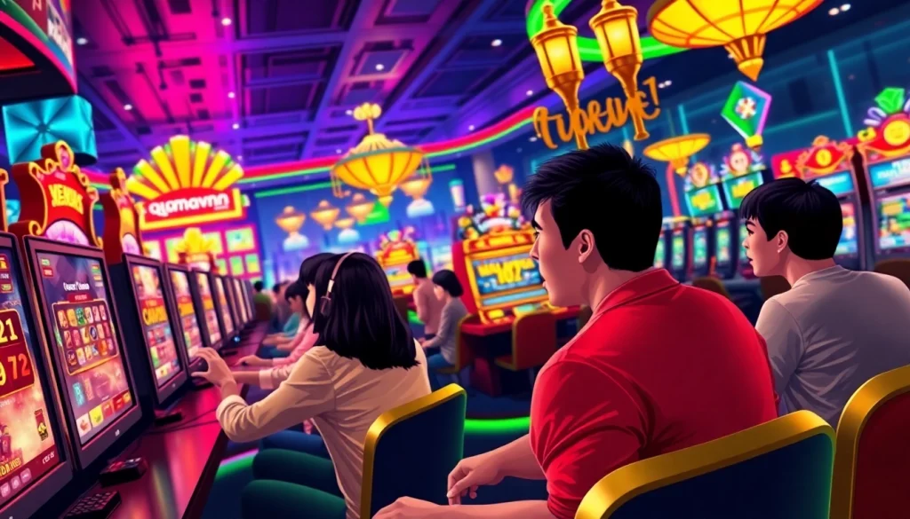 Menangkan qqmacan game dengan suasana permainan yang menggembirakan dan penuh warna.