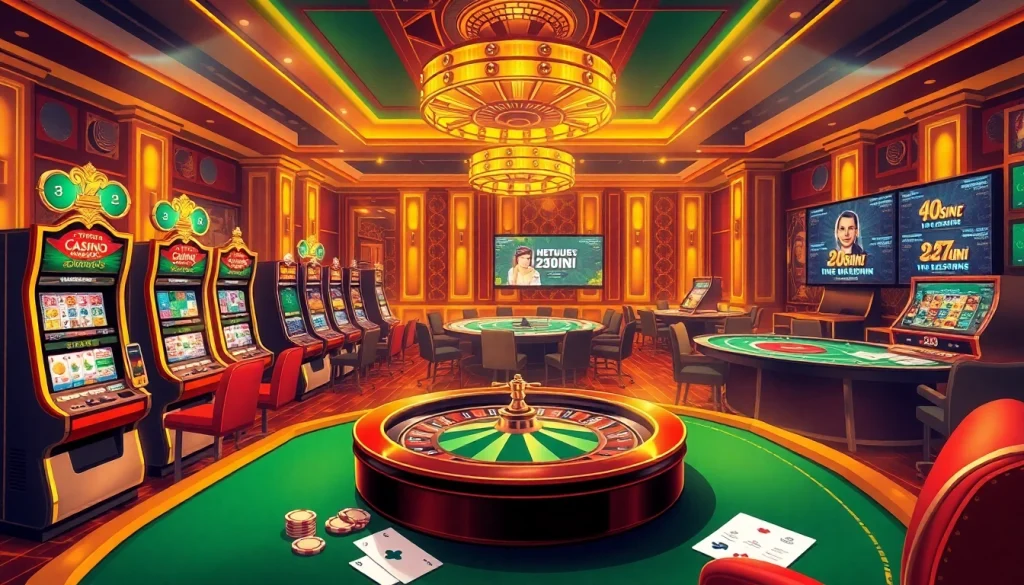 Experience lively online gambling visuals at https://23wini.online with vibrant roulette and poker tables.