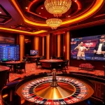 Experience top-tier online gambling at Trang chủ mmoo with vibrant casino visuals and engaging gaming setups.