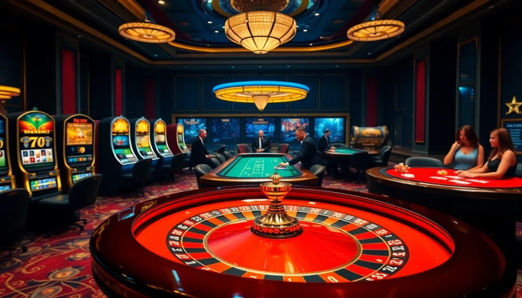 Experience the thrill of roulette and other casino games at https://go88club.page/ with luxury elements.