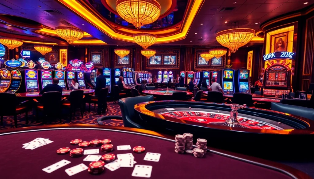 Experience thrilling moments at lu88 with vibrant casino games and exciting players.