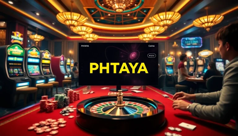 Experience thrilling gaming at https://phtayab.com/ with dynamic casino tables and vibrant slot machines.