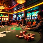 Experience the thrill of BK8th gambling with vibrant casino action and elegant decor.