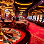 Experience the thrill of NK88 at a vibrant casino with roulette, poker, and slot machines.