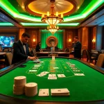 안전하고 흥미로운 에볼루션 바카라 게임을 즐기는 플레이어와 딜러의 모습.