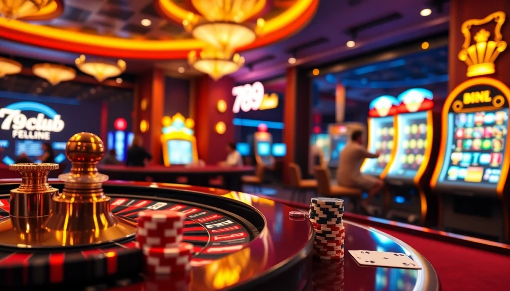 Play exciting casino games at 789club with vibrant online gaming visuals.