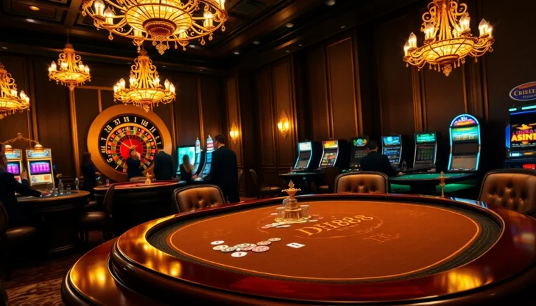 Experience the excitement at DH88 casino with luxurious table games and vibrant atmosphere.