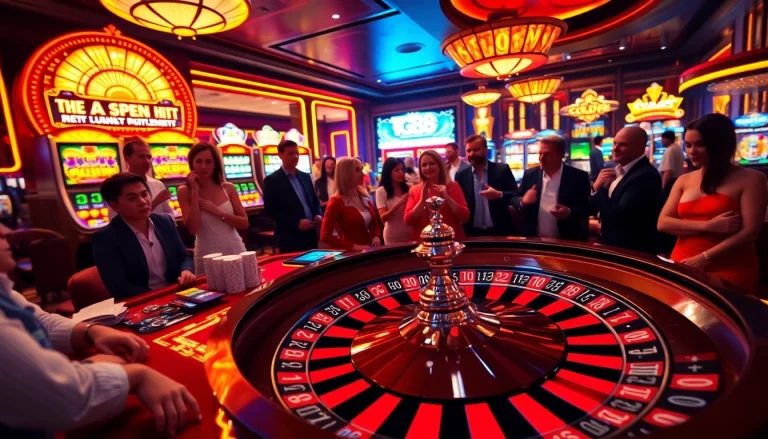 Players engaging at a casino table while enjoying tg88 themed games and betting excitement.
