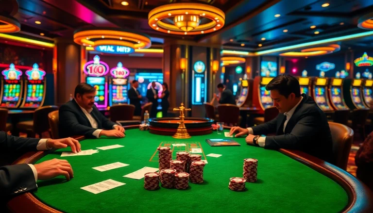 Experience exciting betting moments at https://ok8386.sh/ with a high-stakes poker game ambiance.