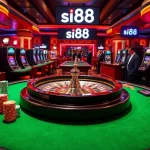 Experience the thrill of siu88 with vibrant casino tables and lively gaming environments.