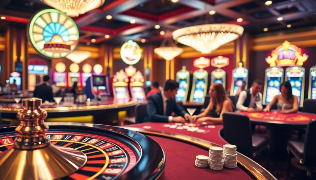 Experience the excitement of gaming at link 98win with roulette and poker action.