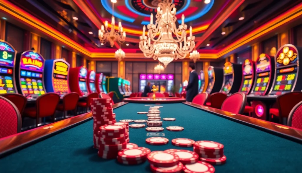 Experience the thrill of gambling at trang chủ go88 with vibrant tables and exciting games.