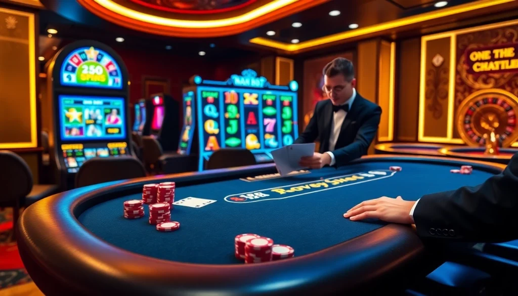 Experience the thrill of gambling with Man 88's vibrant casino games and poker tables.