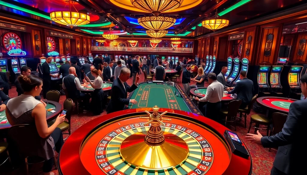 Register to play exciting games in a luxurious casino setting with Magrehistro.