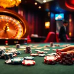 Engaging gameplay at GG88 com poker table with chips and cards in action.
