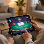 Bromo888 players enjoy strategic online poker with vibrant interface and cozy home setting