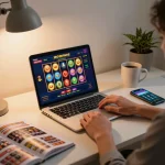 Experience thrilling slot gaming at nk88mvp with vibrant online casino setup, showcasing screens and strategies.