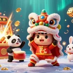 Win678 engages players with vibrant casino-themed 3D illustration featuring dynamic characters and games.