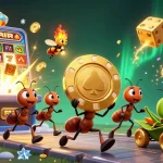 Join the FIVE88 adventure with a heist of golden poker chips, slot symbols, and celebratory effects!