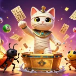 Engage with 98WIN's thrilling slots and lottery action in a mythical casino realm.