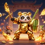 Engage in thrilling gambling with dacsandatphanrang’s vibrant 3D casino showdown illustration.