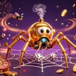 Experience thrilling games at bj 88 with vibrant poker chips and golden coins flying in an exhilarating casino scene.