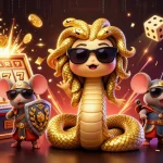 Experience TX88 with lively characters and dynamic casino elements for a vibrant gambling atmosphere