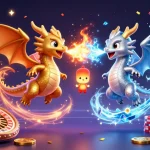 Engage in thrilling gaming with Raja Game's dragon-themed casino adventure, showcasing vibrant 3D visuals and dynamic gameplay.