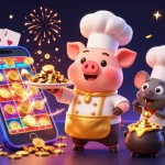 Mainkan slot yang menghibur dengan karakter unik seperti chef dan kritikus menikmati kemenangan di kasino online.