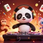 Experience the excitement of a credit card casino with lively characters and vibrant gaming elements.